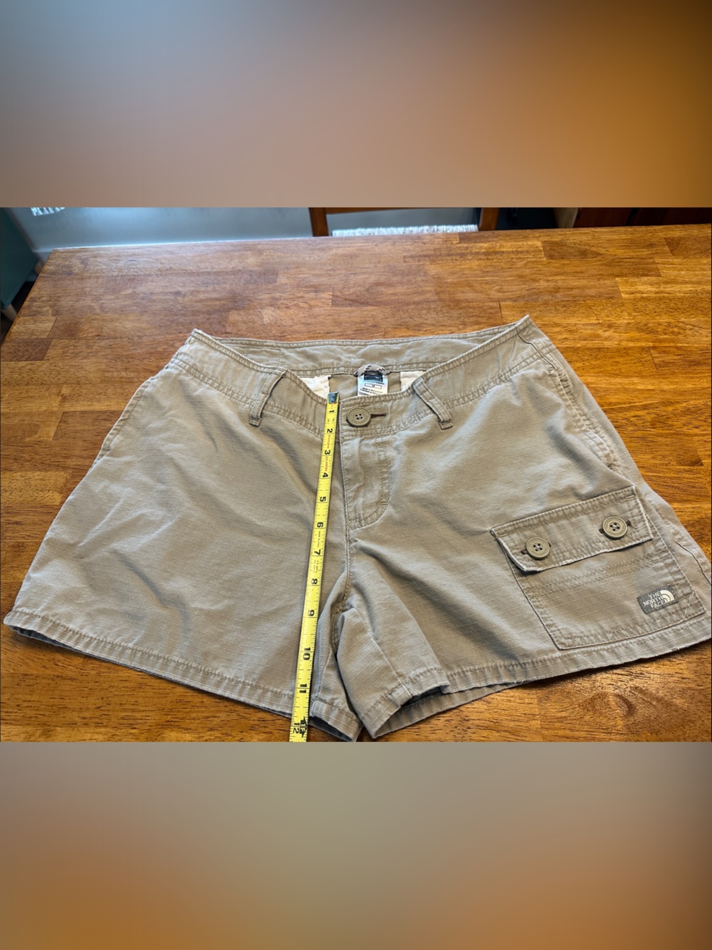 The North Face Women's Khaki Cargo Shorts